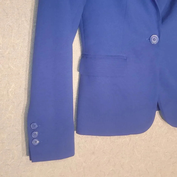 Women's Blue Blazer Jacket by Suzy Shier,  Size Small - Picture 3 of 13